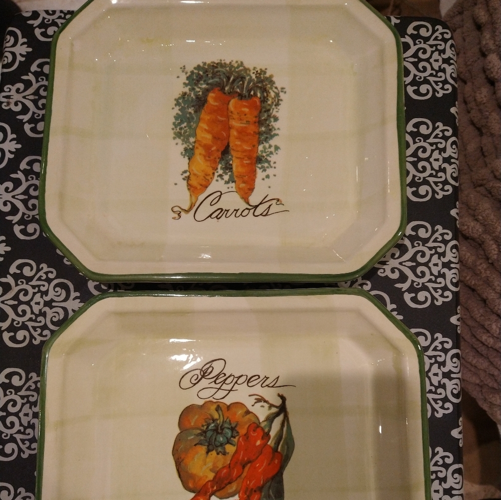 2 Ceramica Due Torri Plates